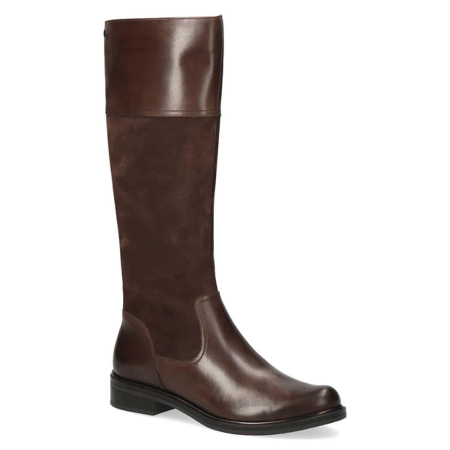Caprice Chocolate Brown Knee High Boots | Lyst