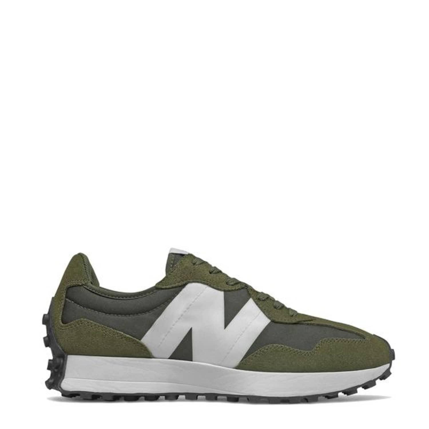 New Balance Suede 327 Trainers in Green for Men | Lyst