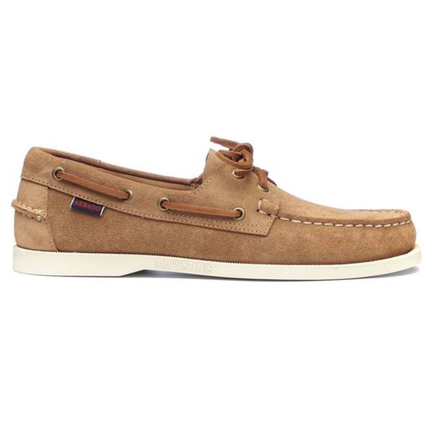 Sebago Portland Fleshout Boat Shoe Brown Cognac in Natural for Men Lyst