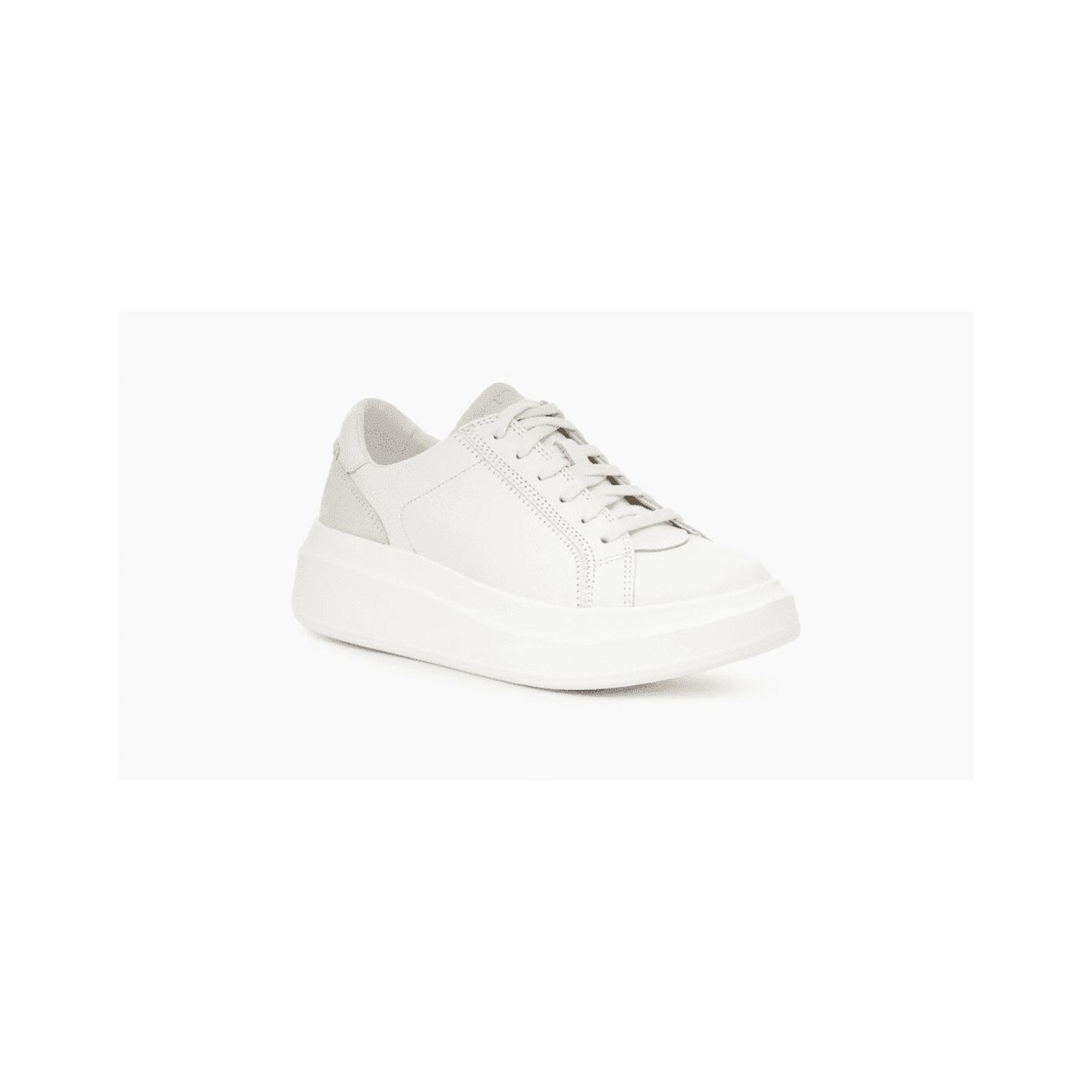 UGG White Scape Lace Platform Trainers | Lyst