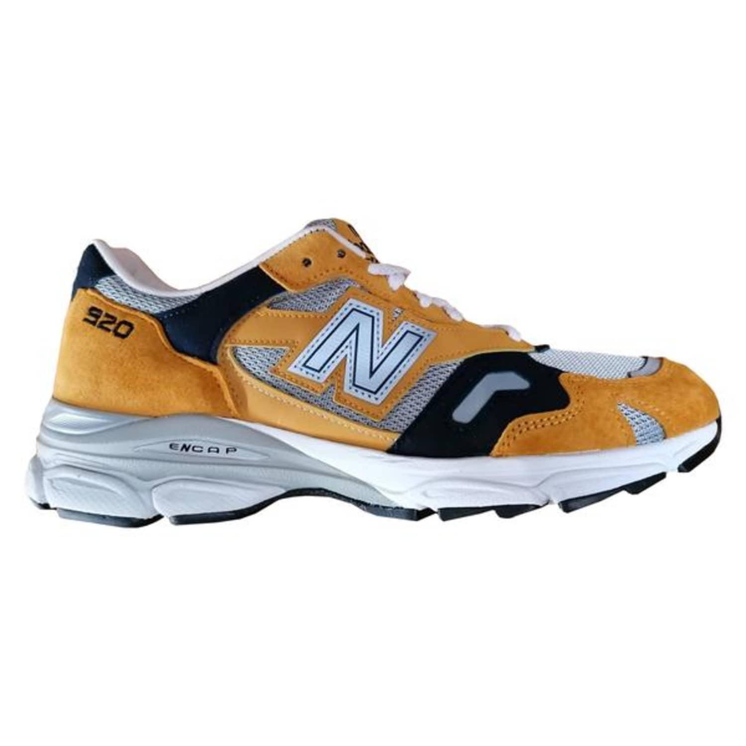 New Balance Synthetic Rich Yellow And 