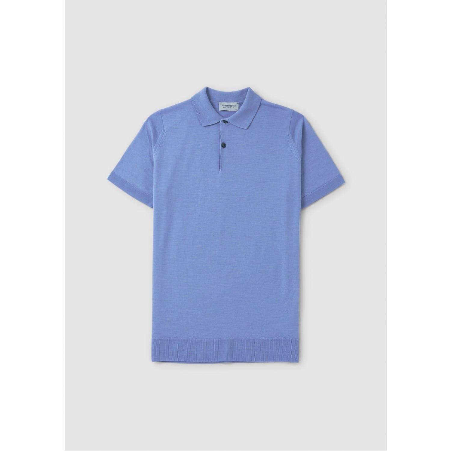 John Smedley S Payton Polo Shirt in Blue for Men | Lyst