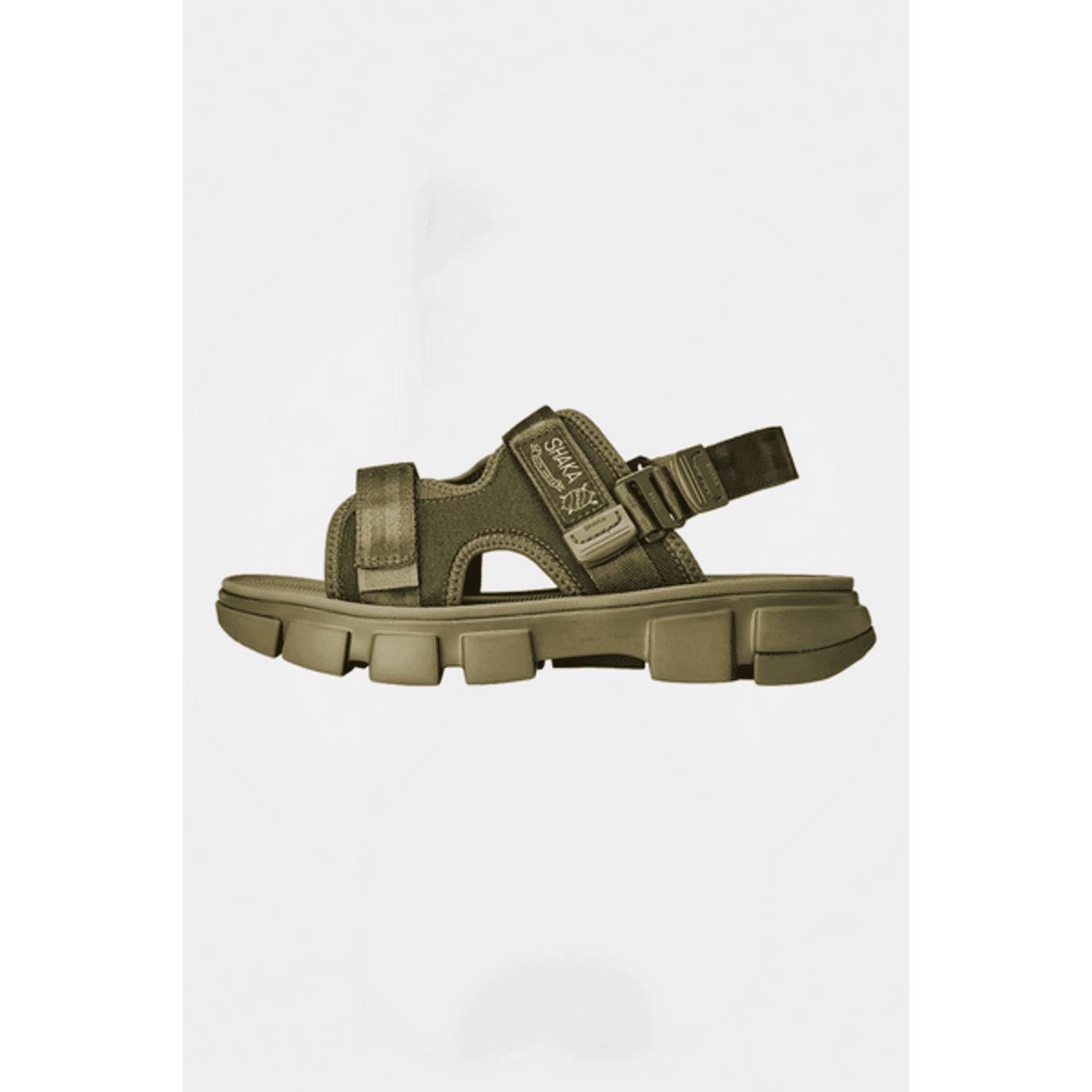 Shaka Chill Out Sf Army Sandals in Green | Lyst UK