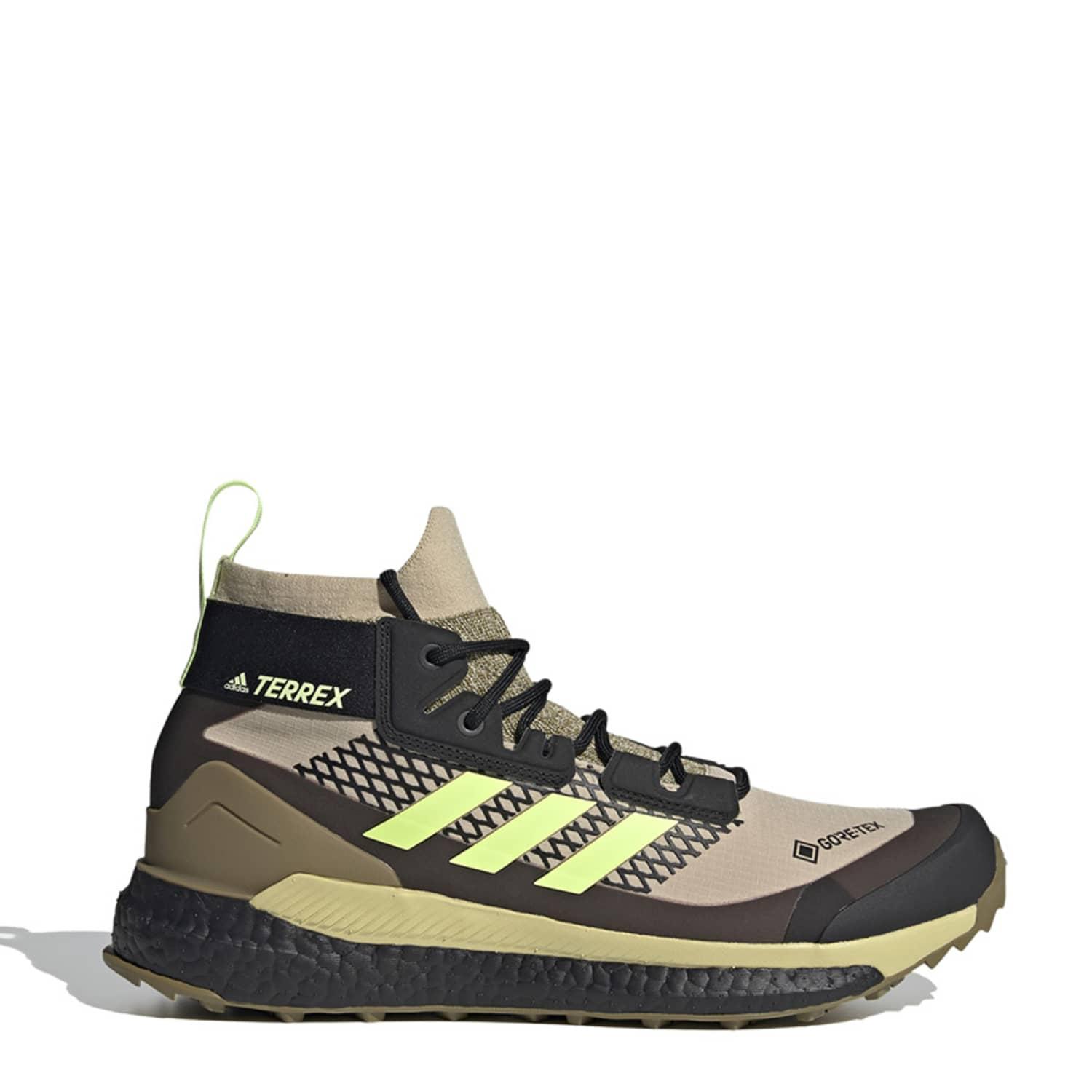 adidas Rubber Terrex Free Hiker Gore-tex Hiking Shoes Savanna / Hi-res  Yello / Core Black for Men | Lyst