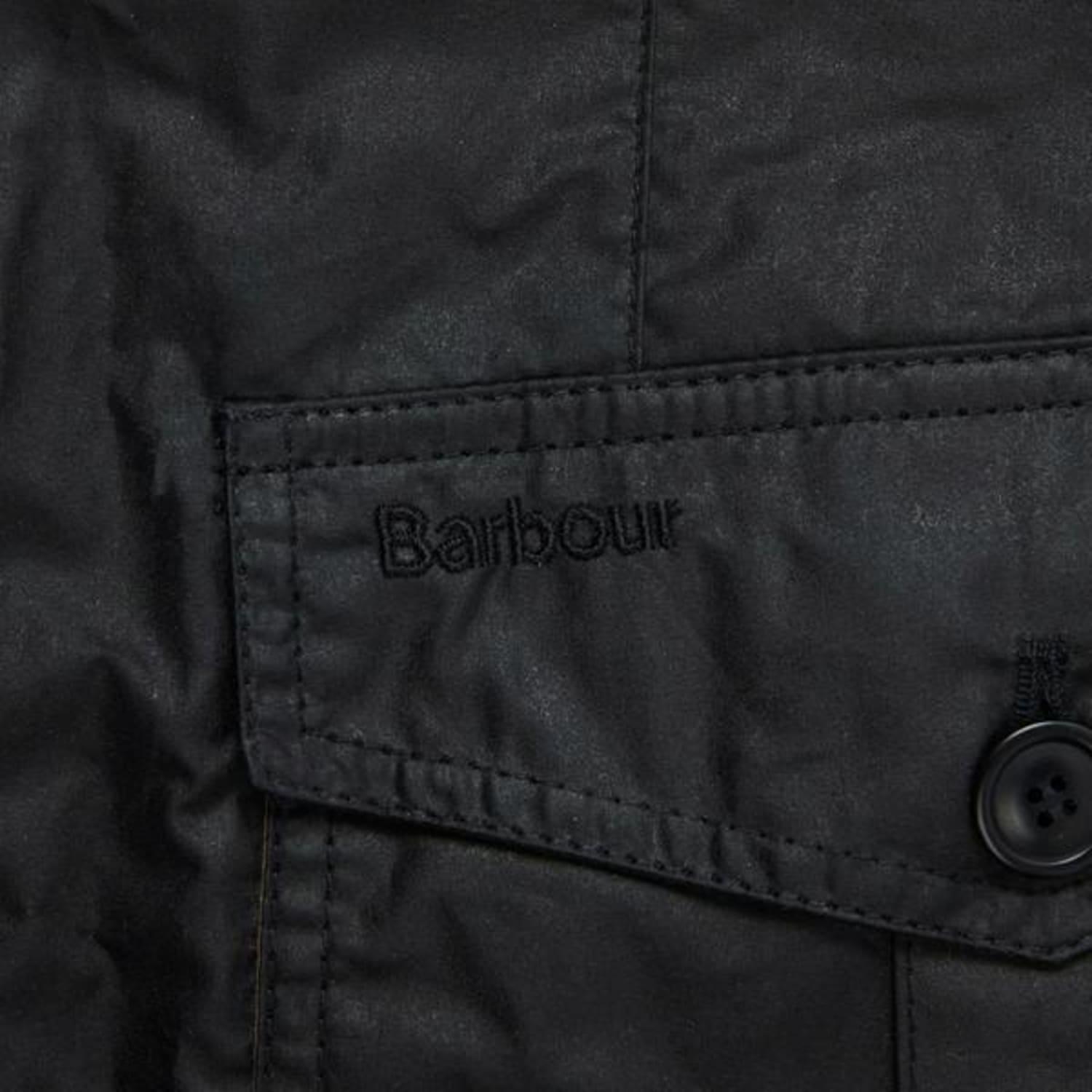 Barbour Lightweight Sander Wax Jacket Black for Men - Save 35% | Lyst