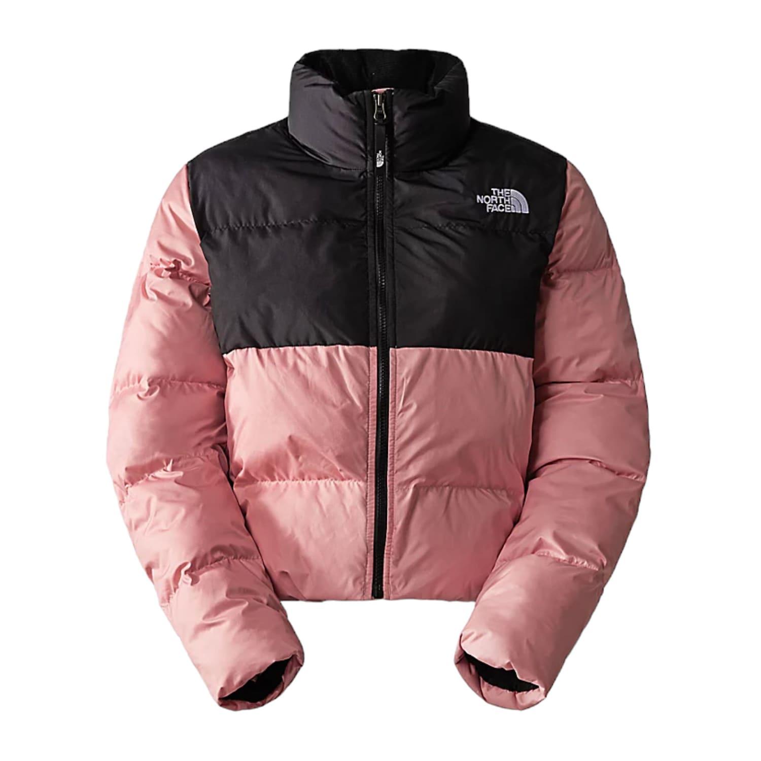 The North Face Giacca Cropped Saikuru Donna Shady Rose/black in Red | Lyst