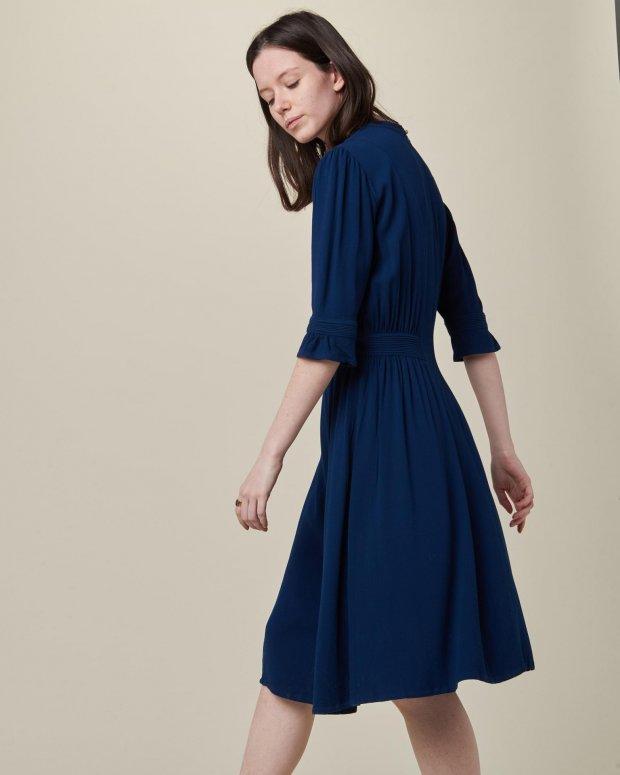 Sessun Synthetic Nora Amiral Dress in Blue - Lyst