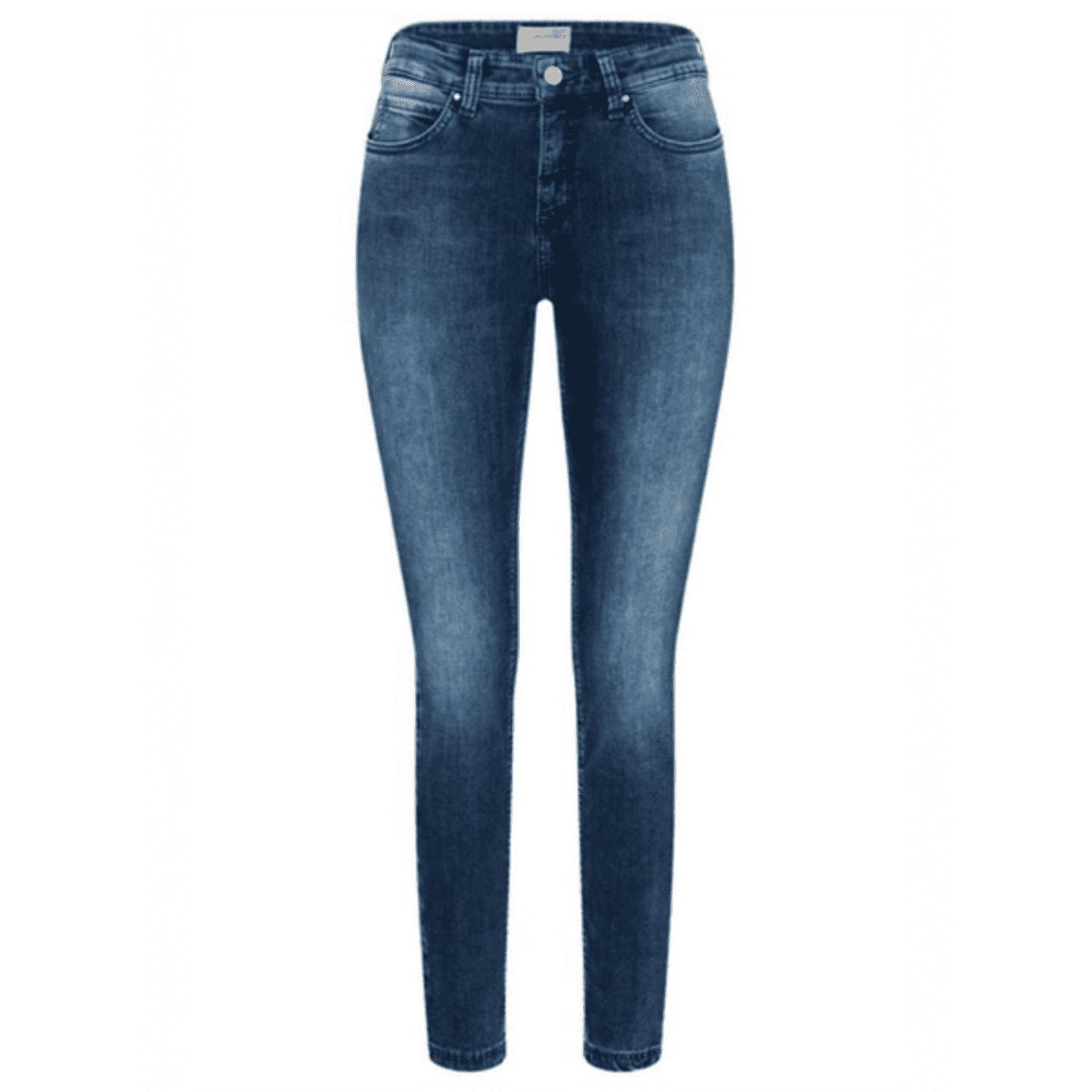 Mac Jeans Medium Blue Dream Skinny Authentic Jeans | Lyst