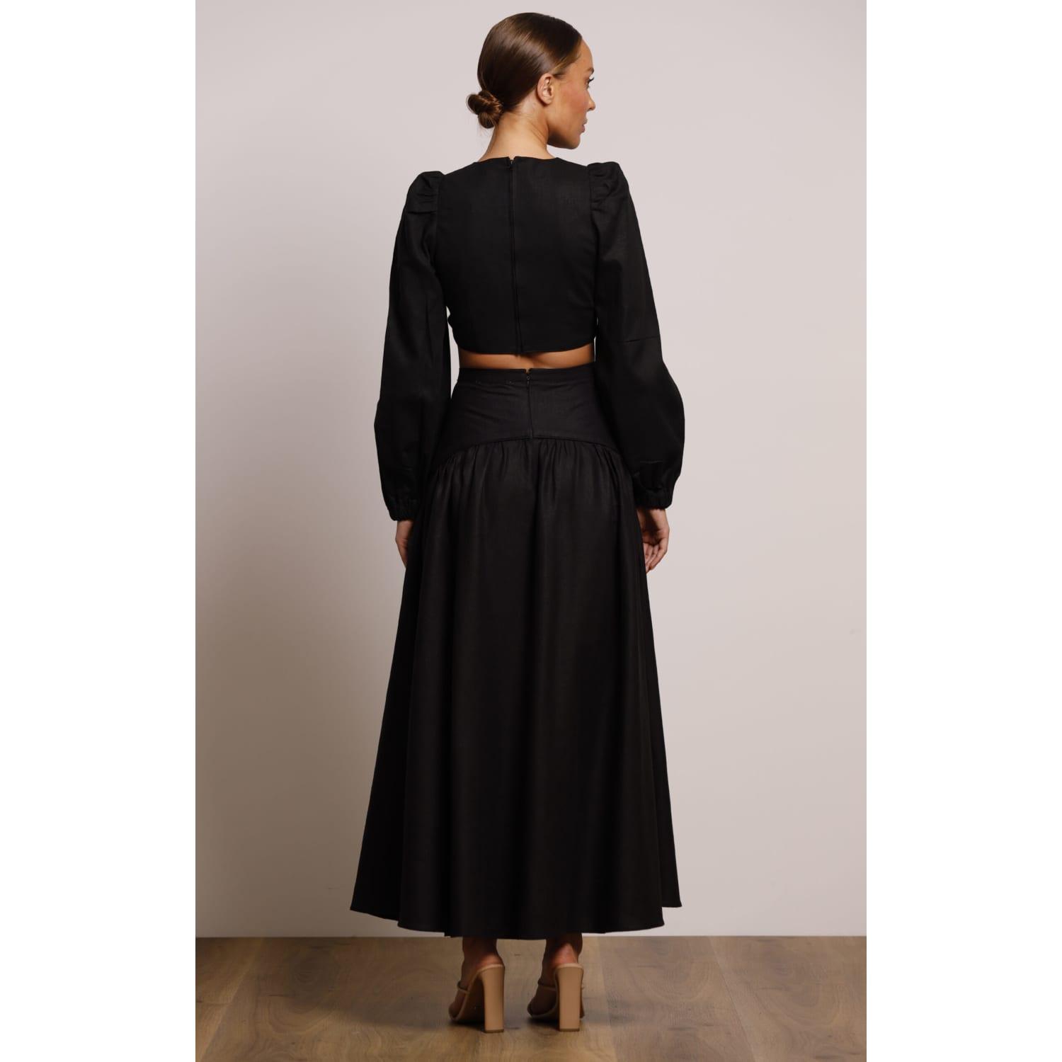 Pasduchas Meadows Skirt in Black Lyst UK