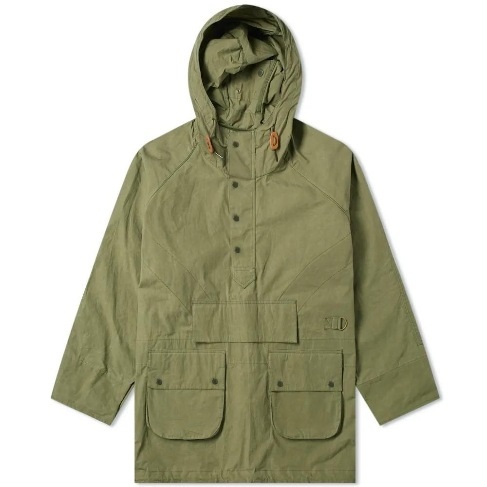 Barbour Cotton X Engineered Garments Washed Highland Parka in Olive (Green)  for Men - Save 44% - Lyst