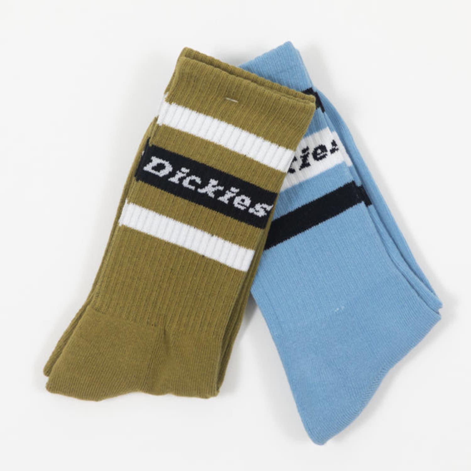 Dickies Synthetic Genola 2-pack Athletic Socks In Green Moss for Men | Lyst