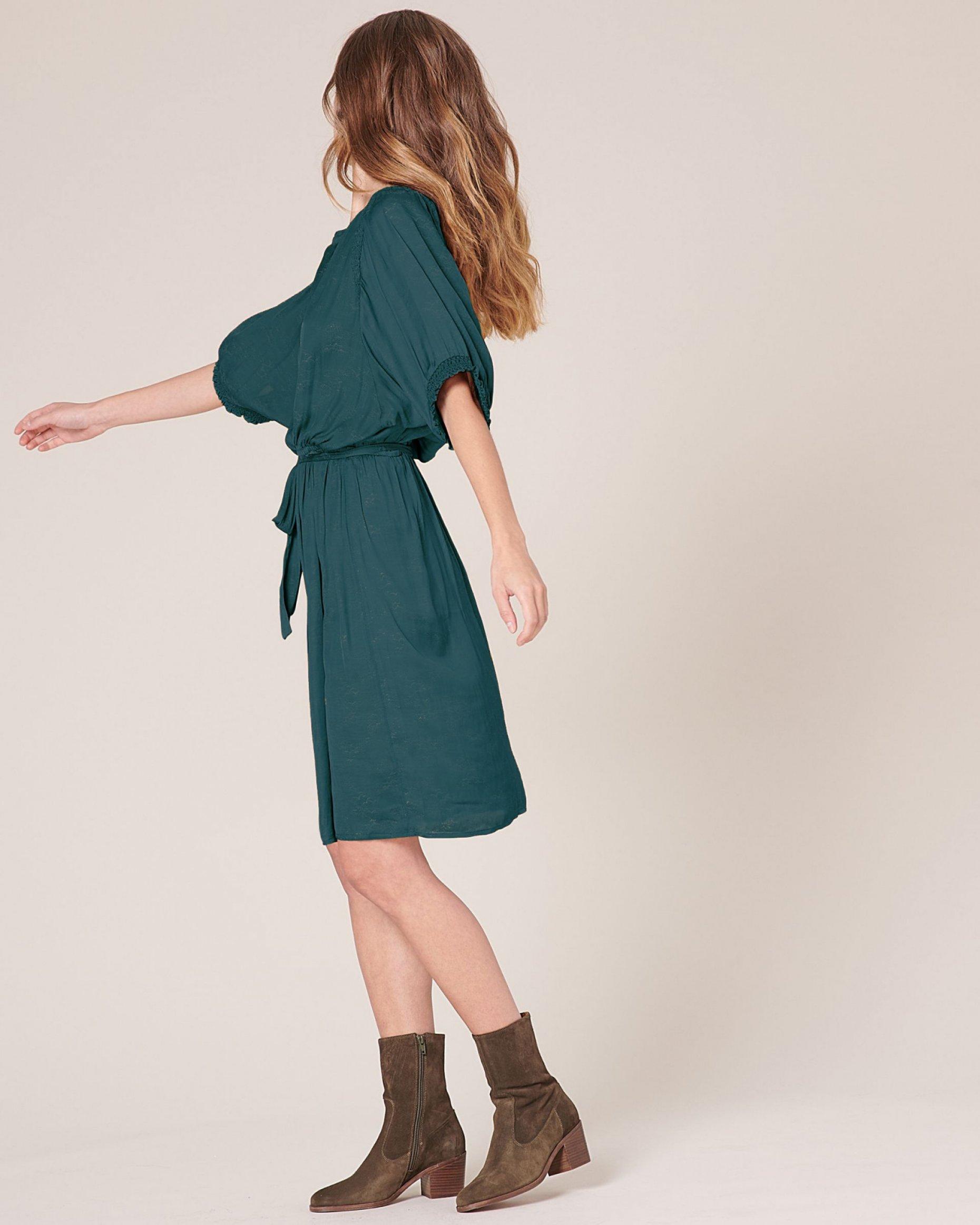 Robe en Polyester Veriana pour Tea Tree Sessun en coloris Vert | Lyst