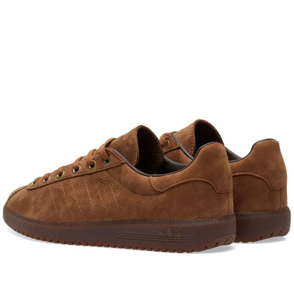 adidas leather shoes brown