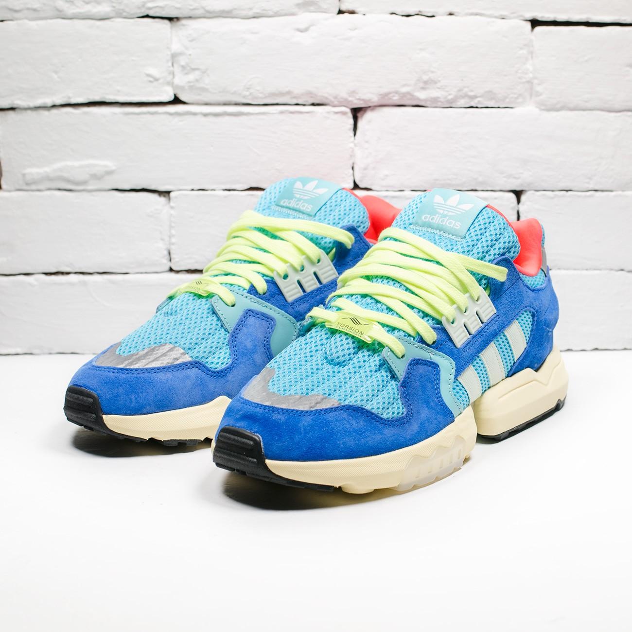 adidas Rubber Zx Torsion in Blue for Men | Lyst