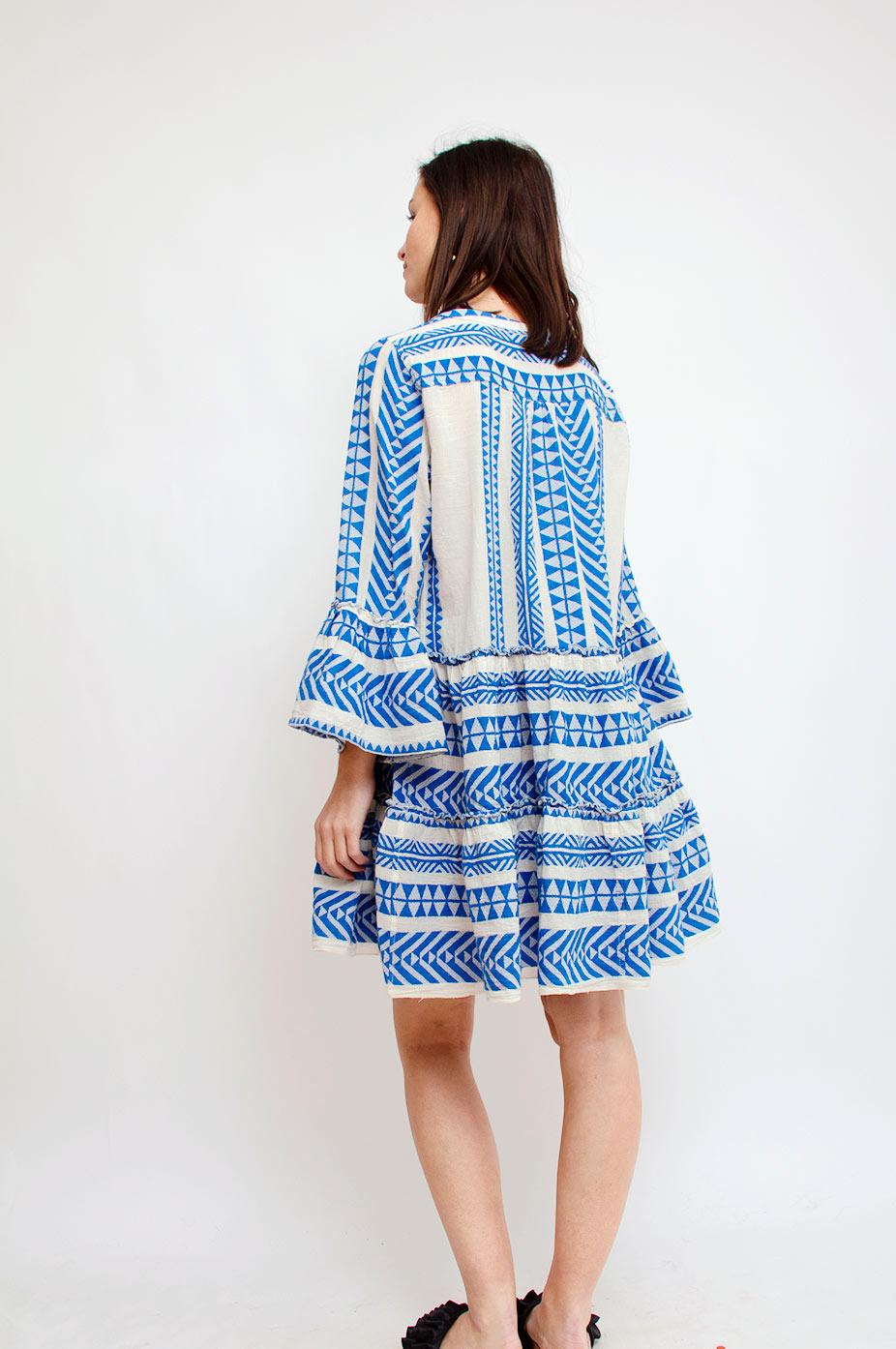 Devotion Blue Zakar Embroidery Dress | Lyst