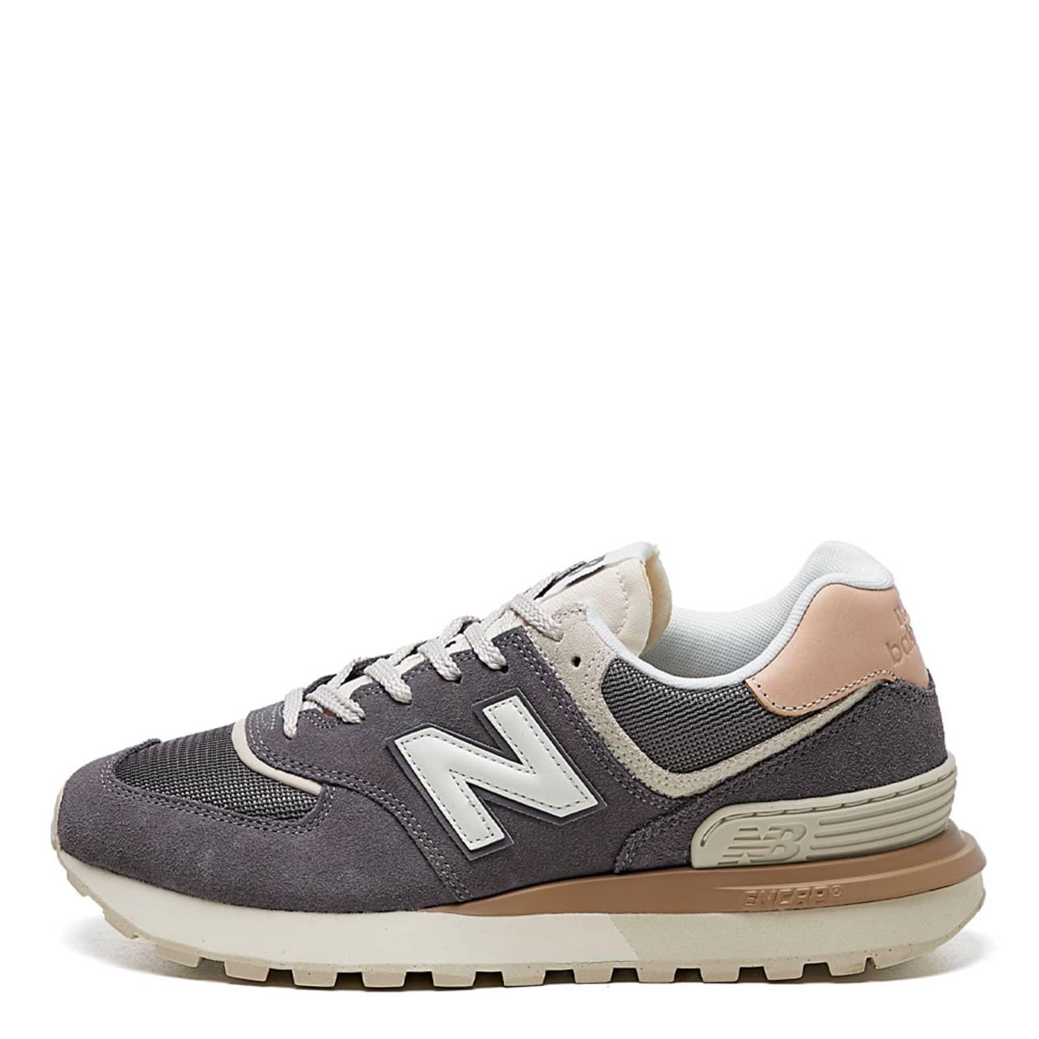 New Balance Apollo Grey 574 Trainers in Blue for Men | Lyst