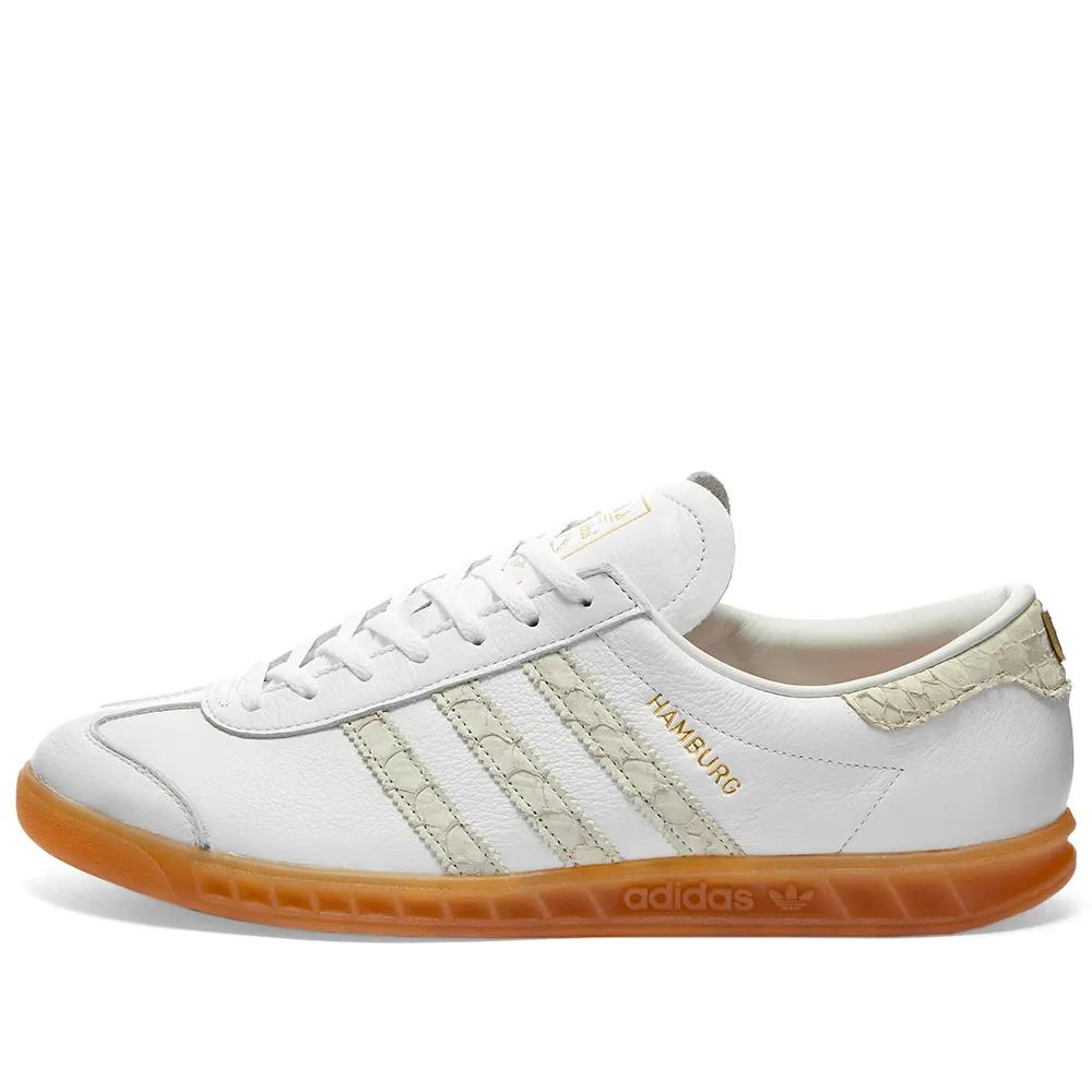 adidas Hamburg Fish Market Low-top Sneakers in White Silver Metallic gr  (White) for Men | Lyst