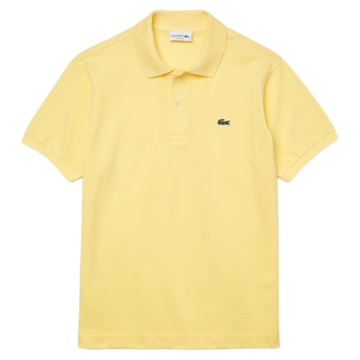 Lacoste Classic Fit Shirt Yellow Men | Lyst