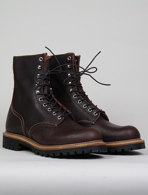 Red Wing Red Wing 4585 Logger Boot Briar Oil Silk in Black for Men |
