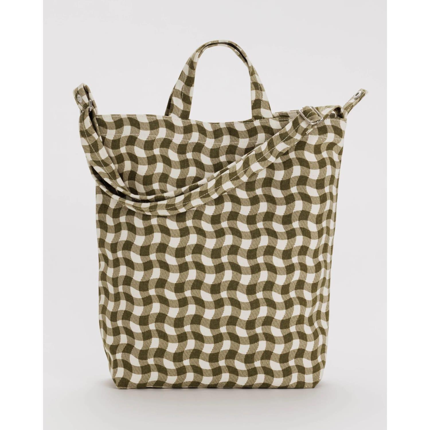 BAGGU Duck Bag in Metallic Lyst