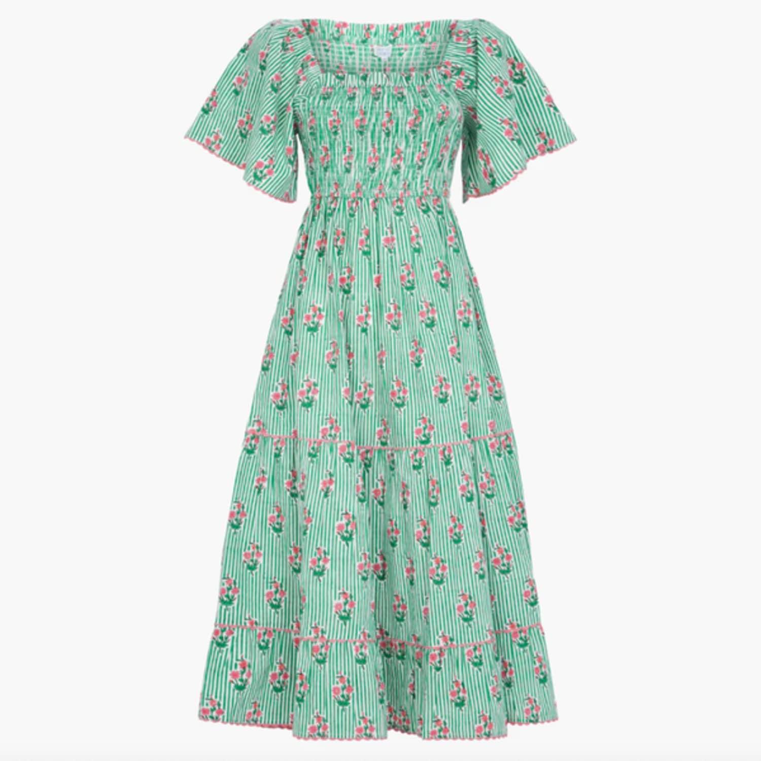 Pink City Prints Tropical Punch Lolita Dress in Green | Lyst