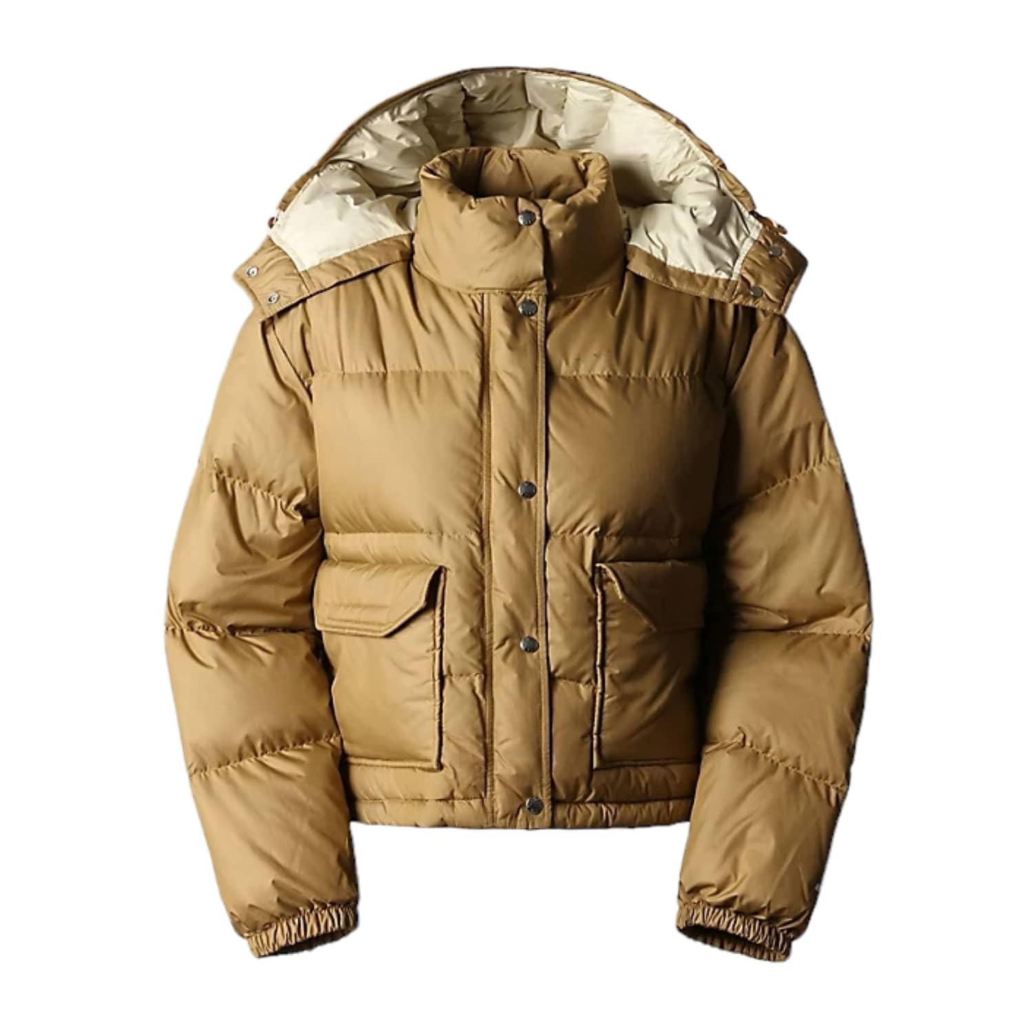 The North Face 71 Sierra Down Utility Brown Jacket in Metallic | Lyst