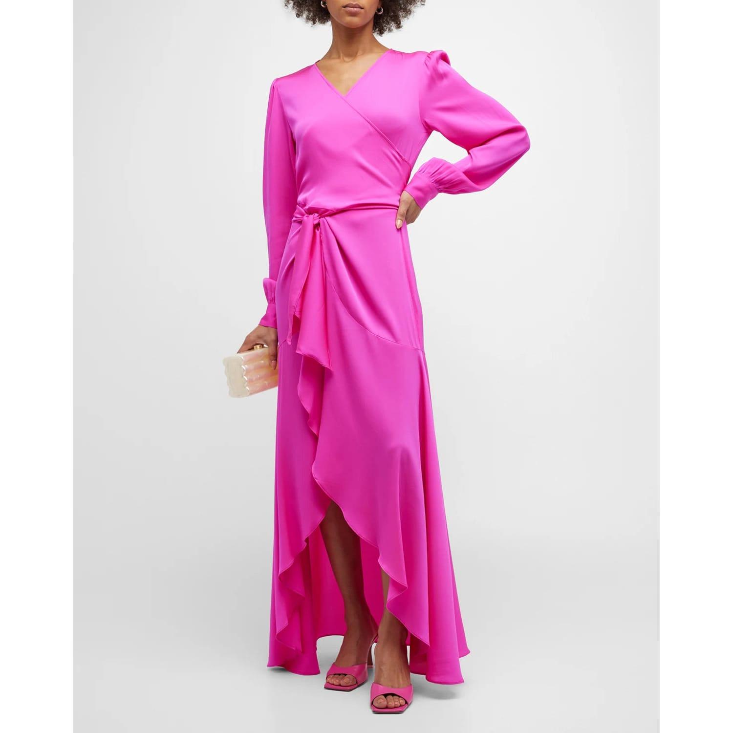 Silk95five Ananda Dress in Pink | Lyst