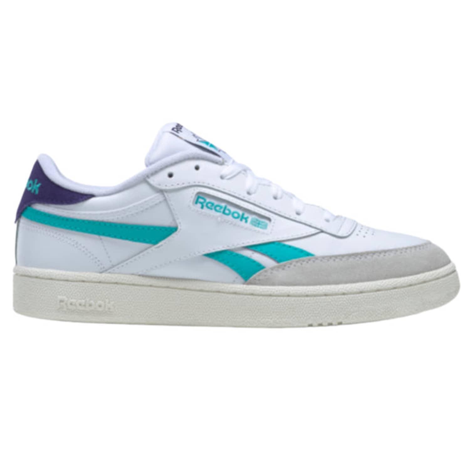 Reebok Club C Revenge Vintage Shoes Cloud White / Classic Teal / Bold Purple in Blue for Men Lyst