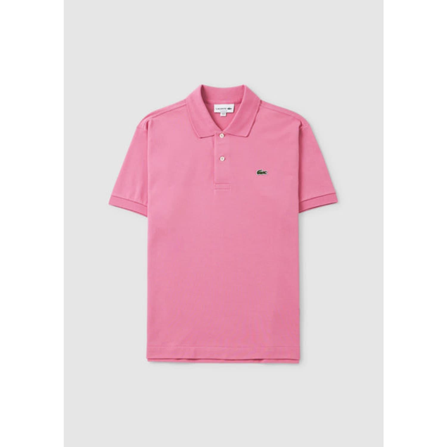 Lacoste S Classic Polo Shirt in Pink for Men | Lyst