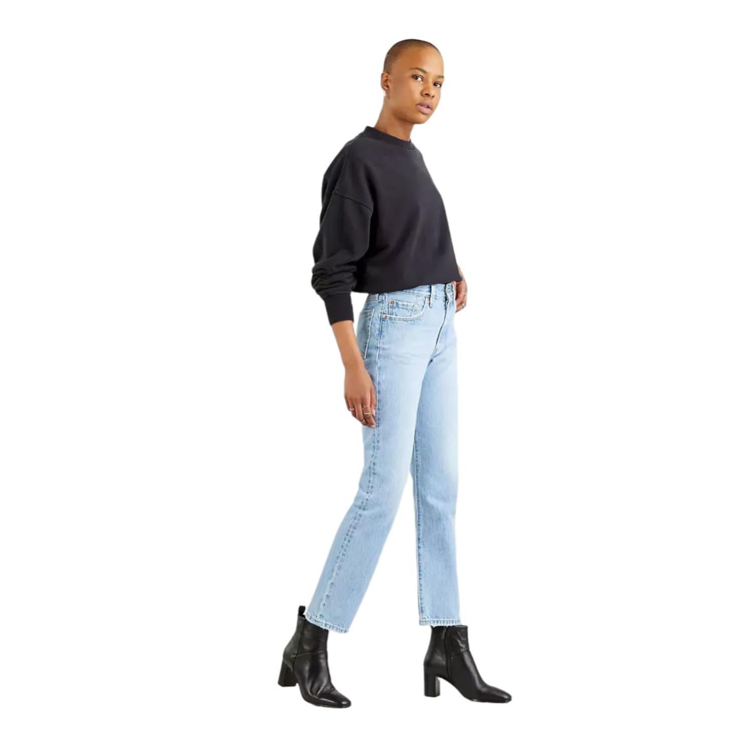 Levi's Denim Pantaloni 501 Original Donna Luxor Last-blu in Blue | Lyst UK