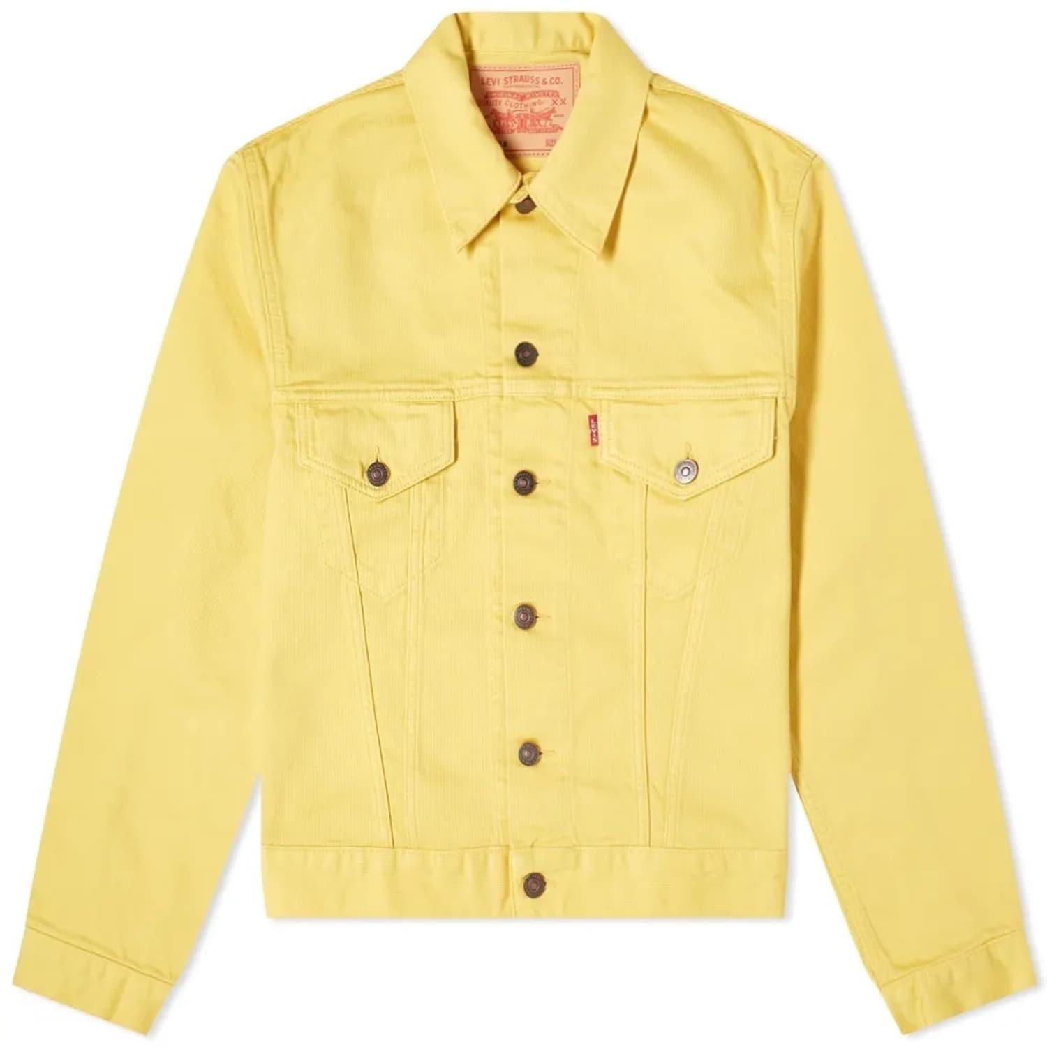 Levi's 60s Trucker Jacket in Yellow for Men | Lyst