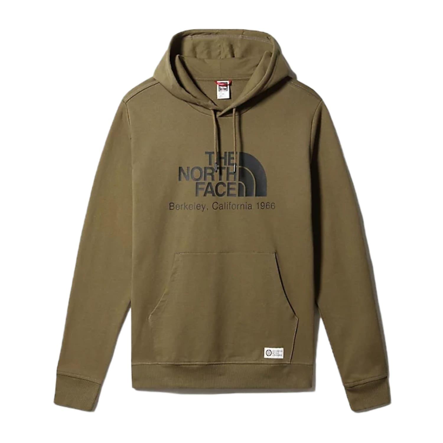 The North Face Maglia Scrap Berkeley California Hoodie Uomo Military Olive  in Green for Men | Lyst