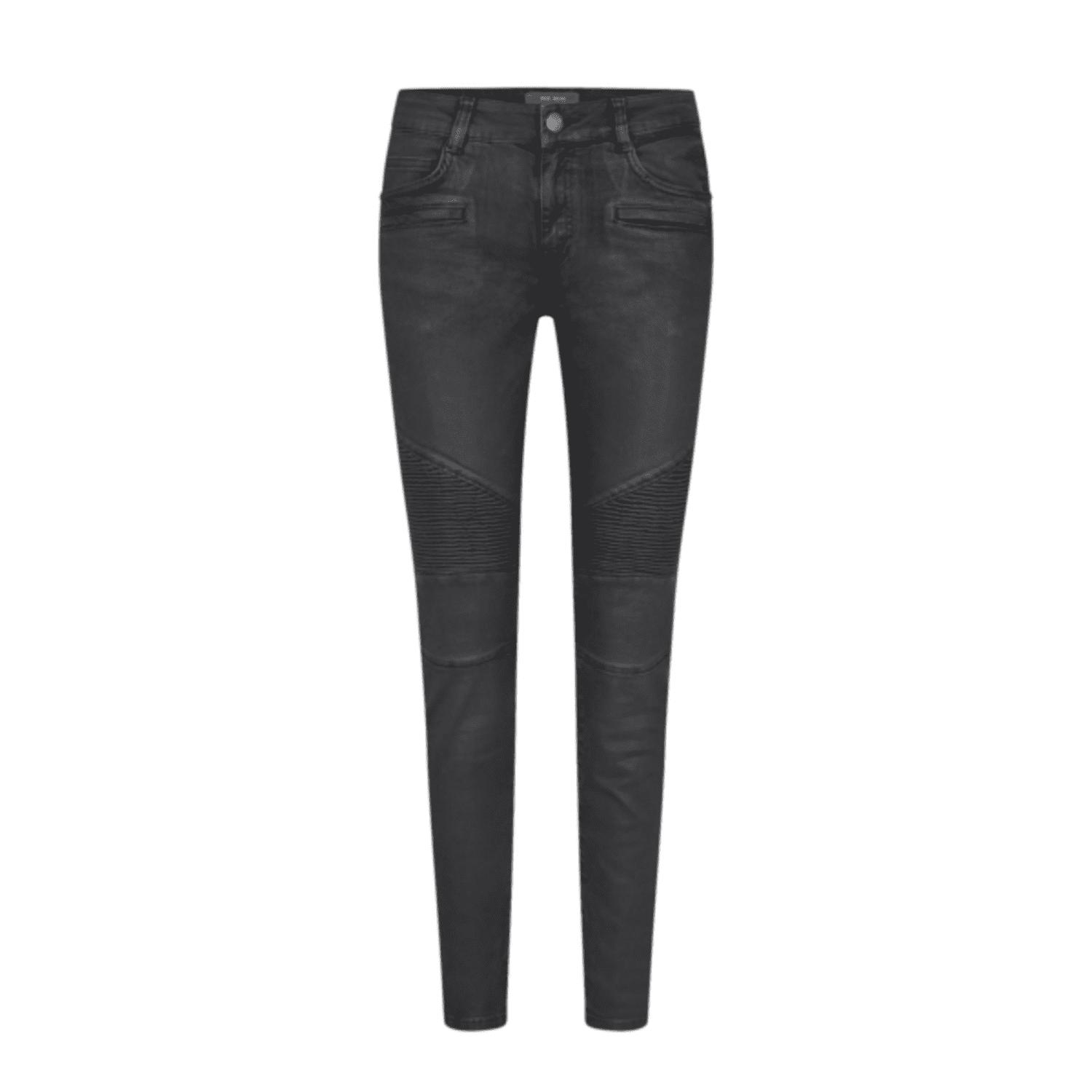 Mos Mosh Alanis Coated Jeans Dark Grey in Gray | Lyst