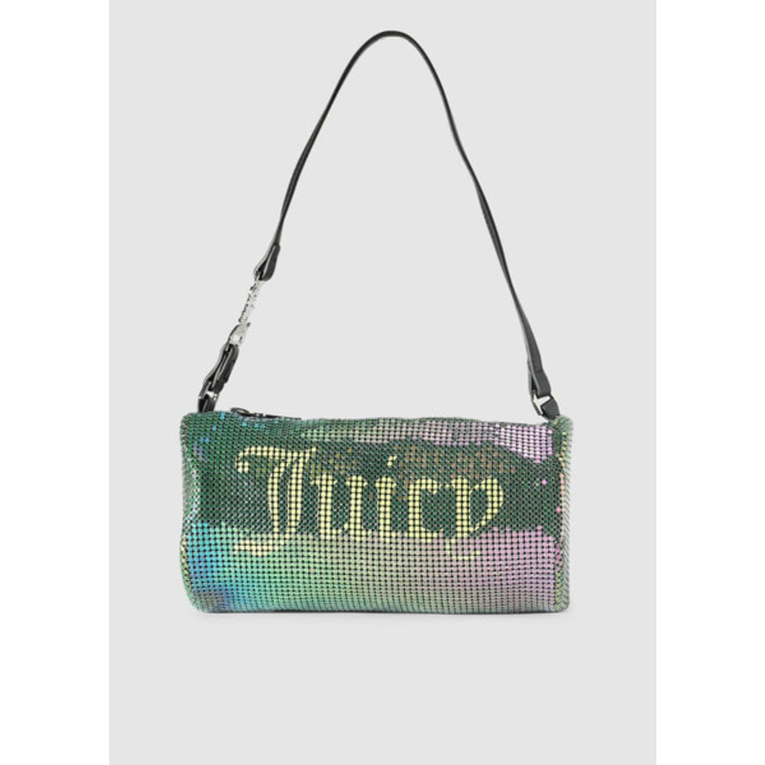 Juicy Couture S Segolone Chainmail Barrel Bag in Green | Lyst