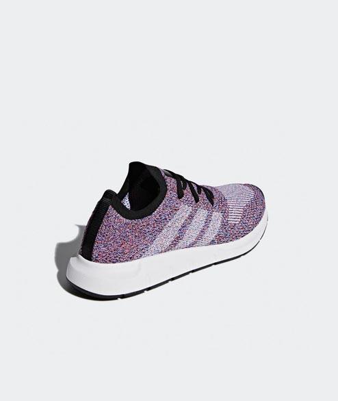 purple adidas swift run