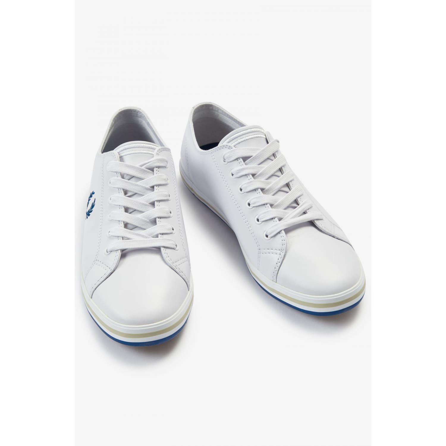 Fred Perry Kingston Leather 100 White for Men | Lyst