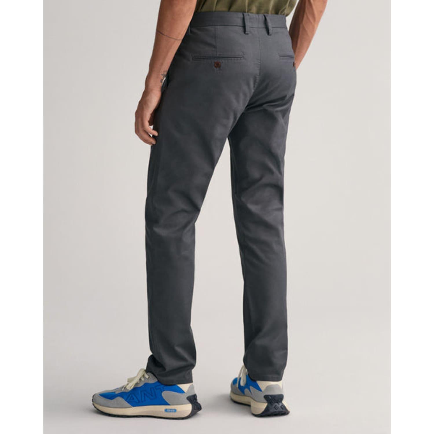 men's slim fit tech pants