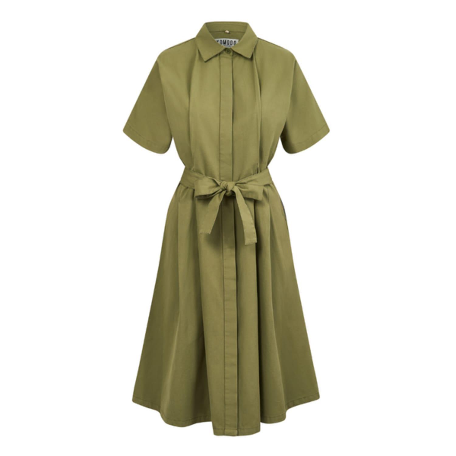 Komodo Ashes Dress in Green | Lyst
