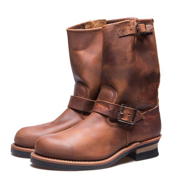 Red Wing Copper Engineer 2972 R T Boots in Brown for Men | Lyst