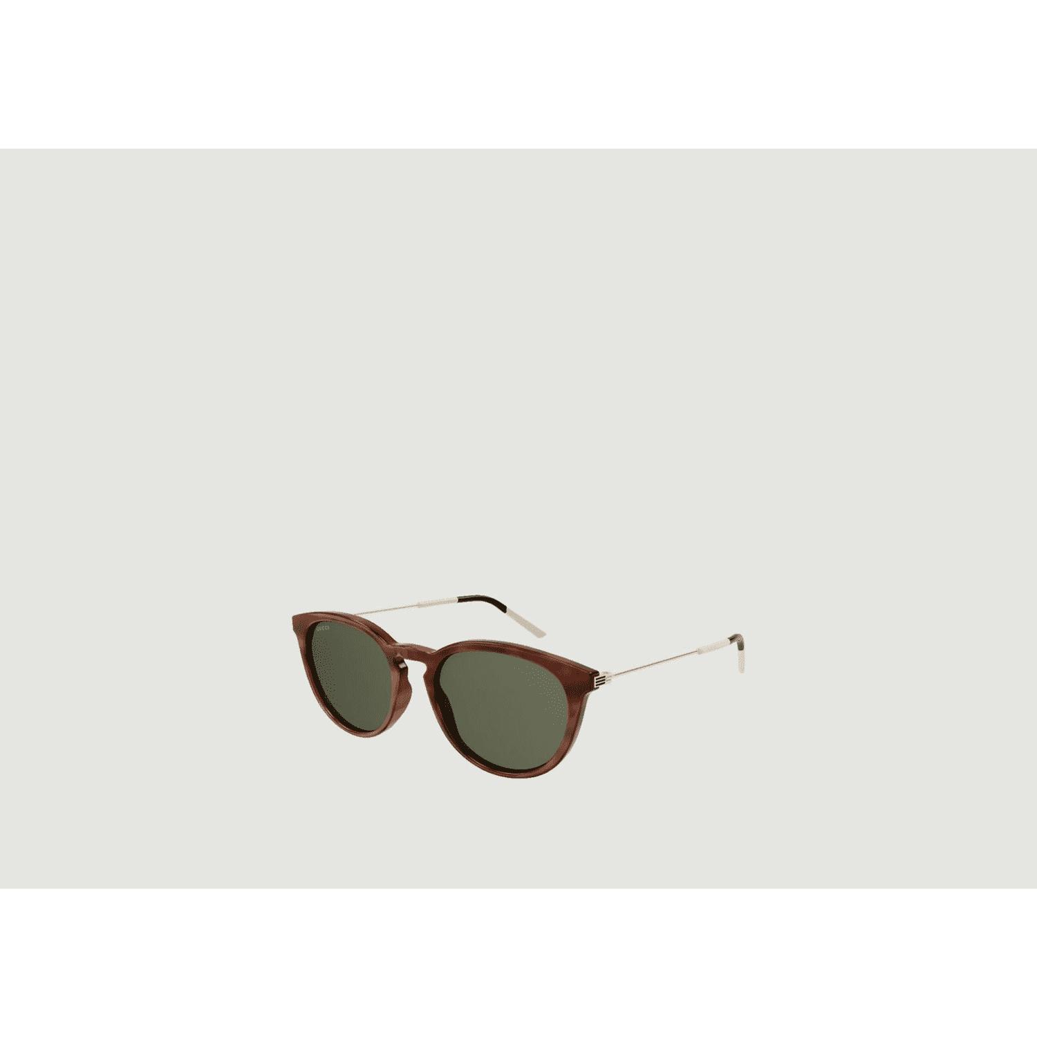 Gucci Tortoiseshell Sunglasses With Colored Lenses in White | Lyst