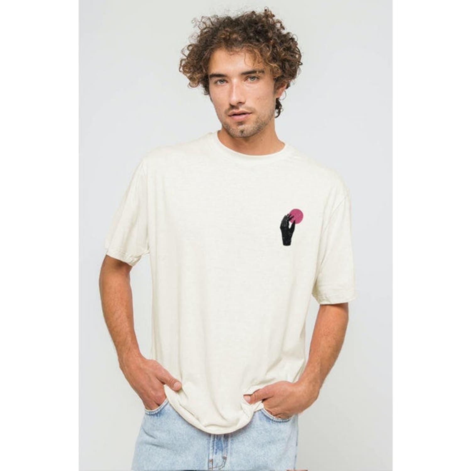 Camiseta organica minima M C Kaotiko de hombre de color Blanco Lyst
