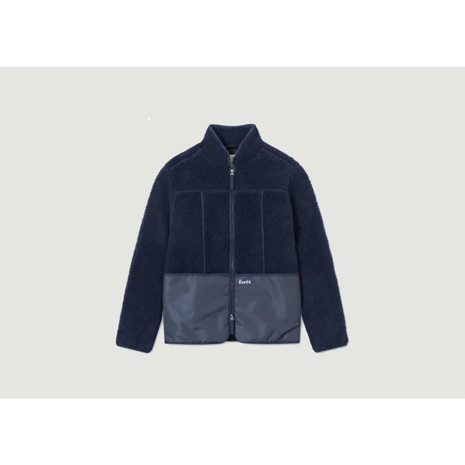 Forét Studio Mountain Fleece Jacket in Blue for Men | Lyst