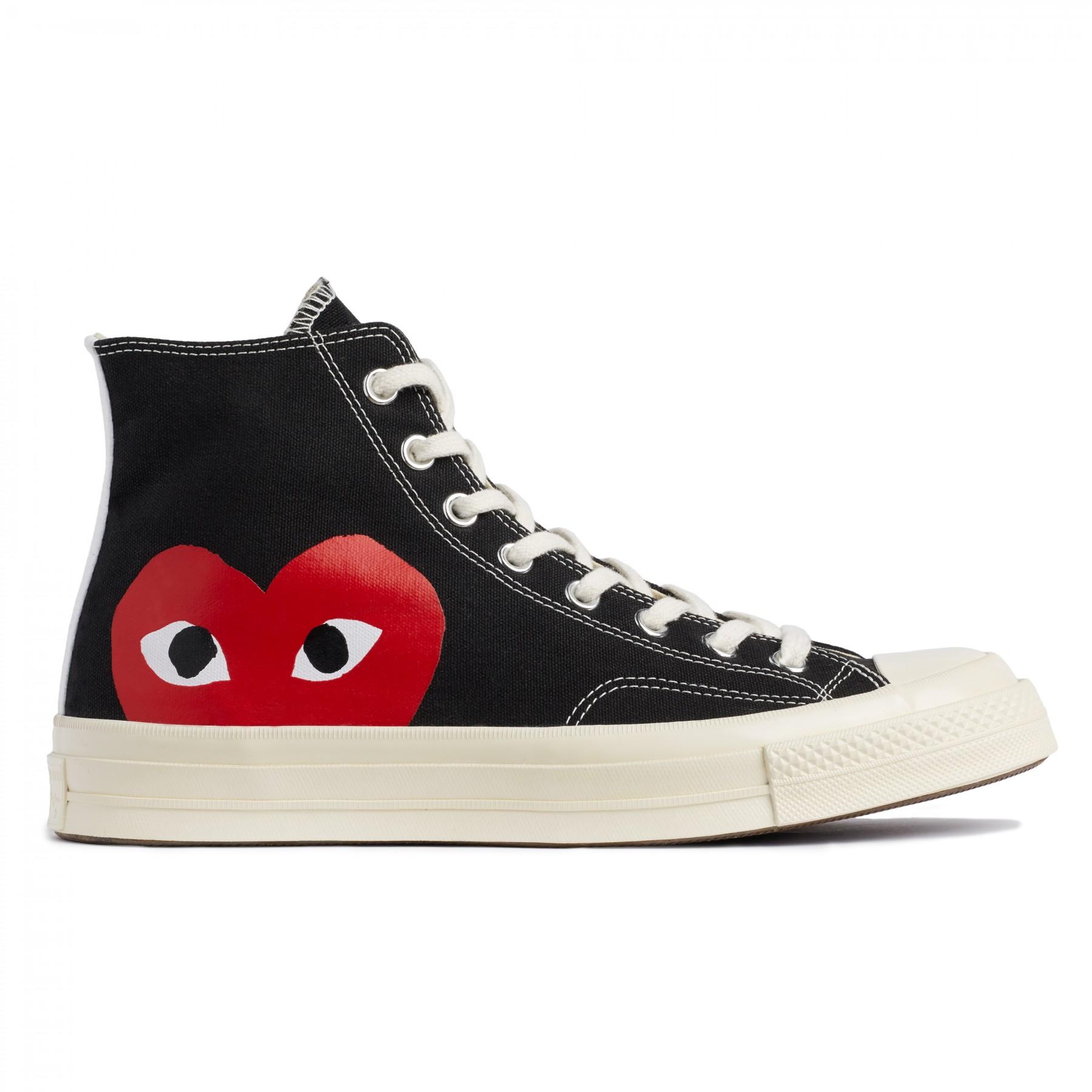 Black Play X Converse 70s Chuck Taylor All Star High Shoe Black Play X Converse 70s Chuck Taylor All Star High Shoe