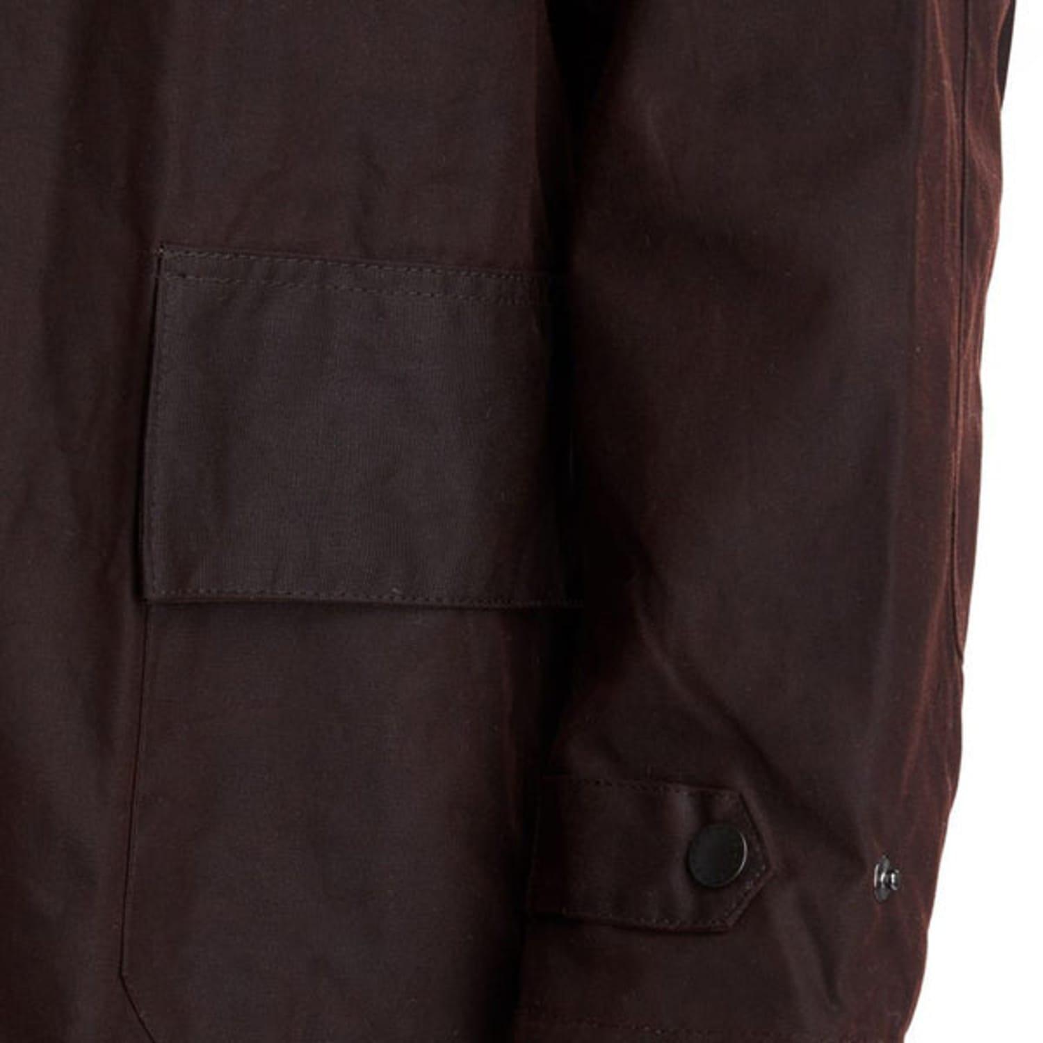 Barbour Stockman Wax Coat in Brown for Men | Lyst