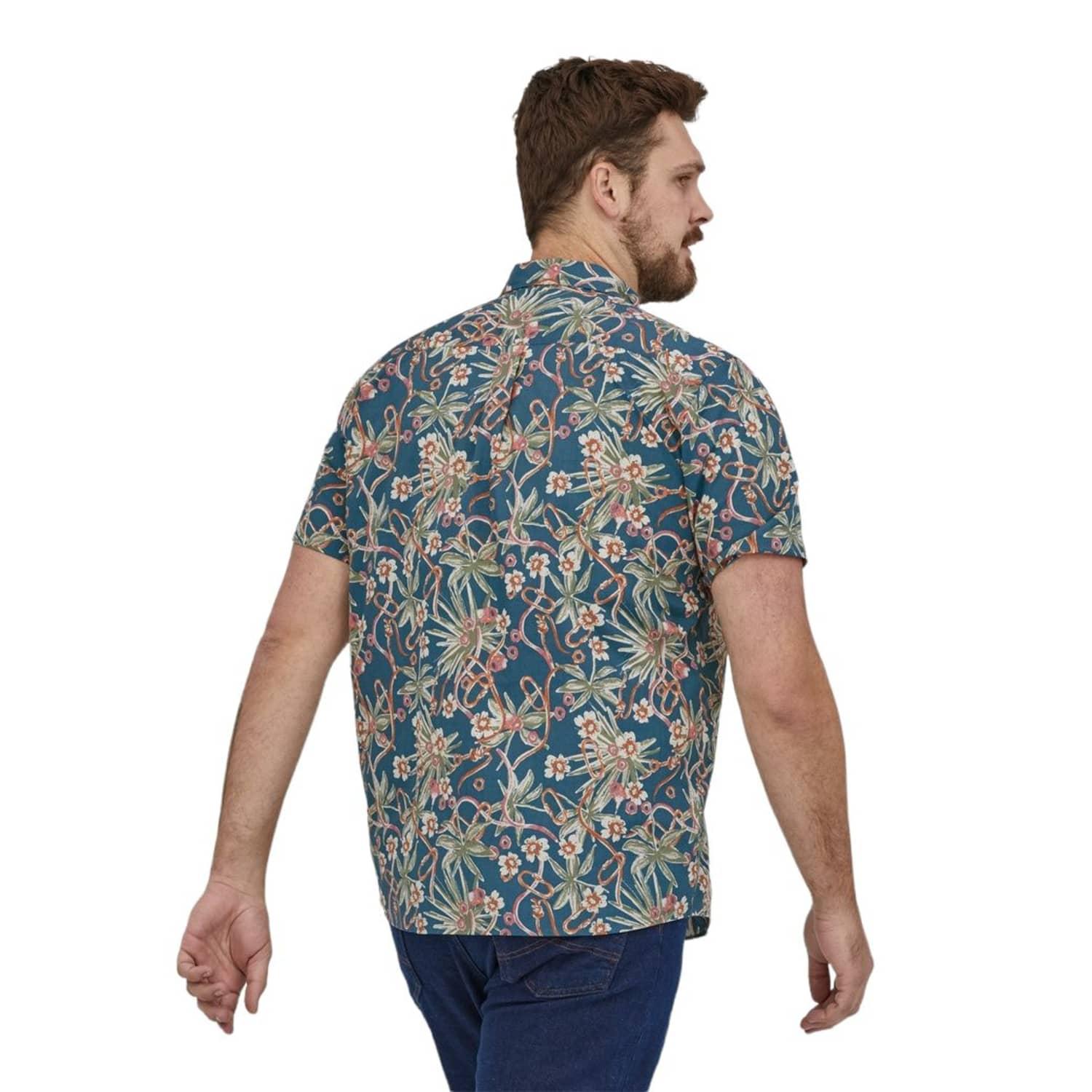 Patagonia Camicia Go To Uomo Dirt Bags Multi: Abalone Blue for Men | Lyst