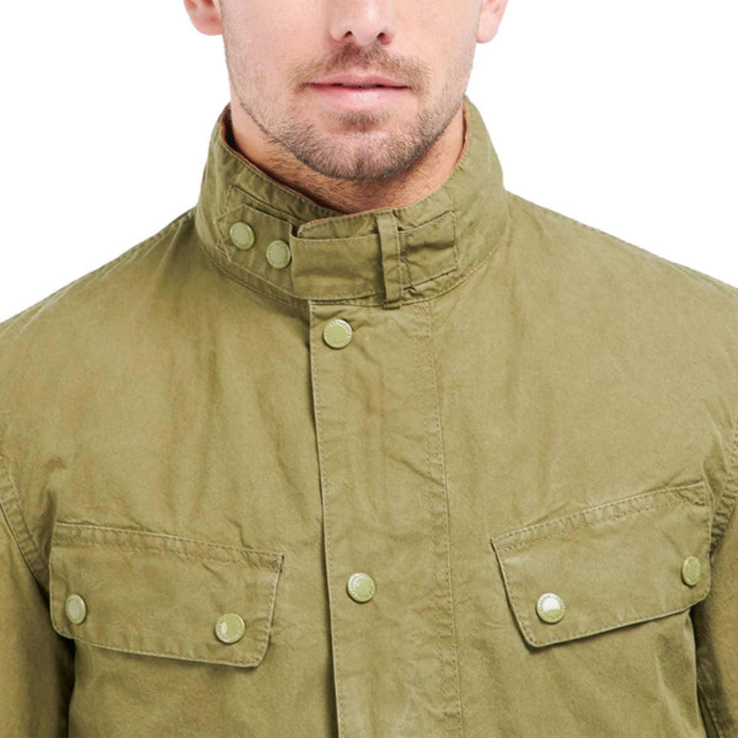 Barbour Summer Washed Duke Jacket in Green for Men | Lyst