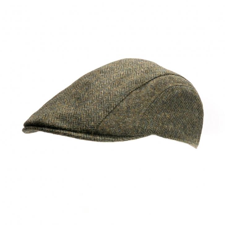 Barbour Herringbone Tweed Cap in Olive (Green) for Men - Lyst