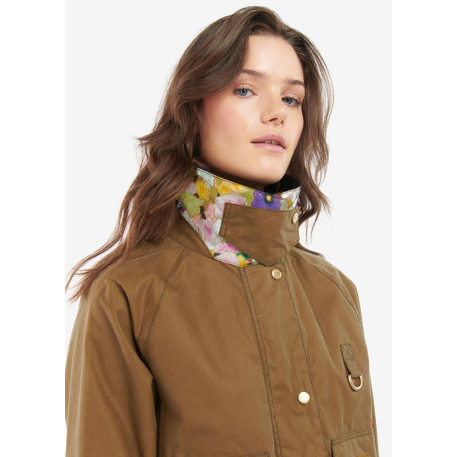 Barbour X House of Hackney Balcome Wax Jacket in Brown | Lyst