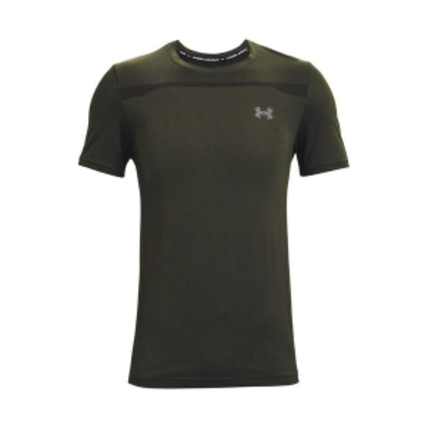Under Armour Seamless Short Sleeve T Shirt Baroque Green Black for Men |  Lyst | Sport-T-Shirts