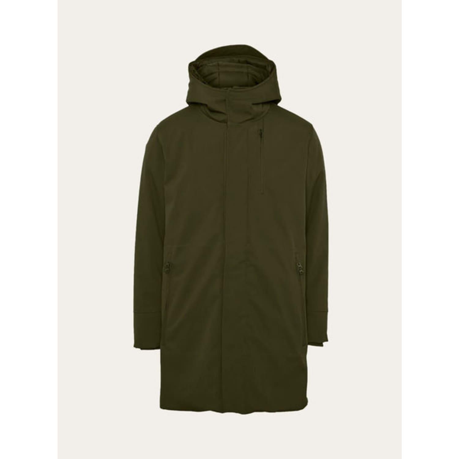 Knowledge Cotton Apparel Parka Homme in Green for Men | Lyst